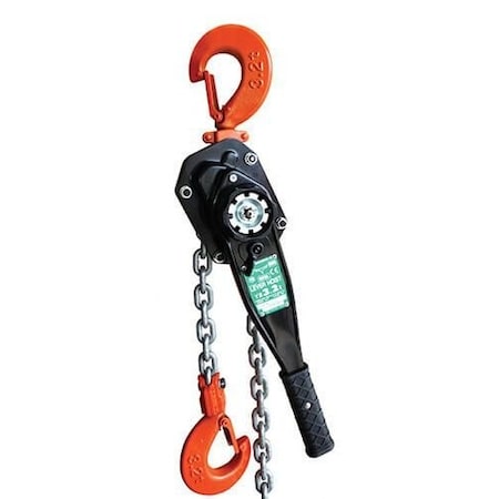 Elephant Lifting Products Lever Hoist, Yiii WOverload Protection, 500 Kg, 15 Ft Lift YIII-50-15